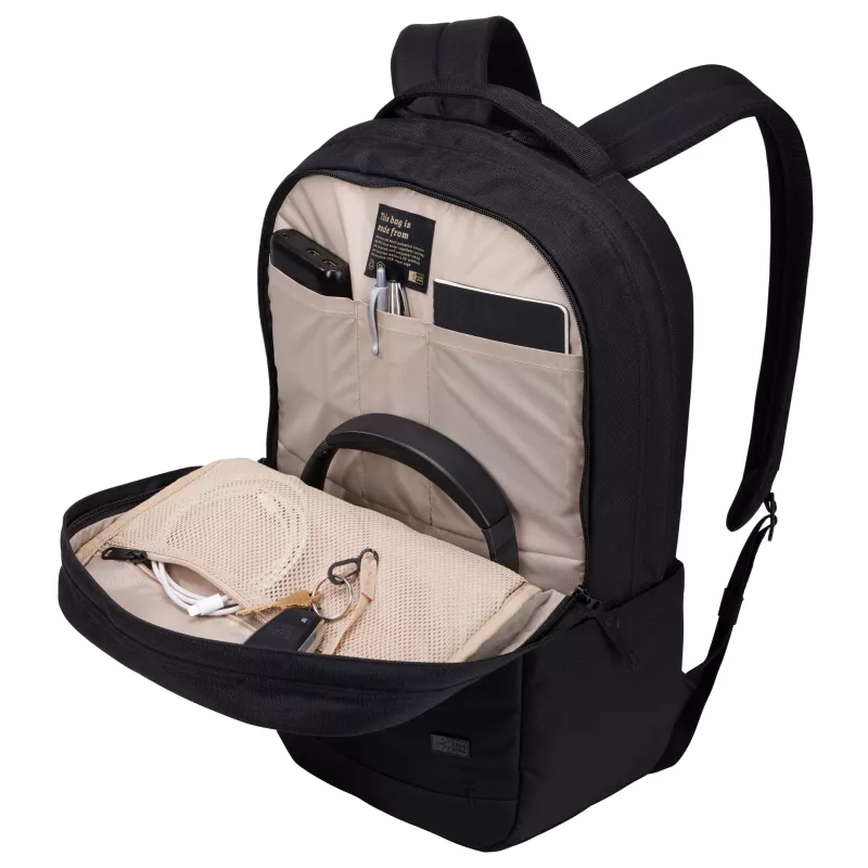 Case Logic Invigo Eco INVIBP116 Juoda 39,6 cm (15,6 colio) Kuprinė