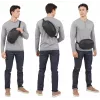 Thule Tact TACTWP05 Crossbody krepšys berniukams, juodas, poliesteris