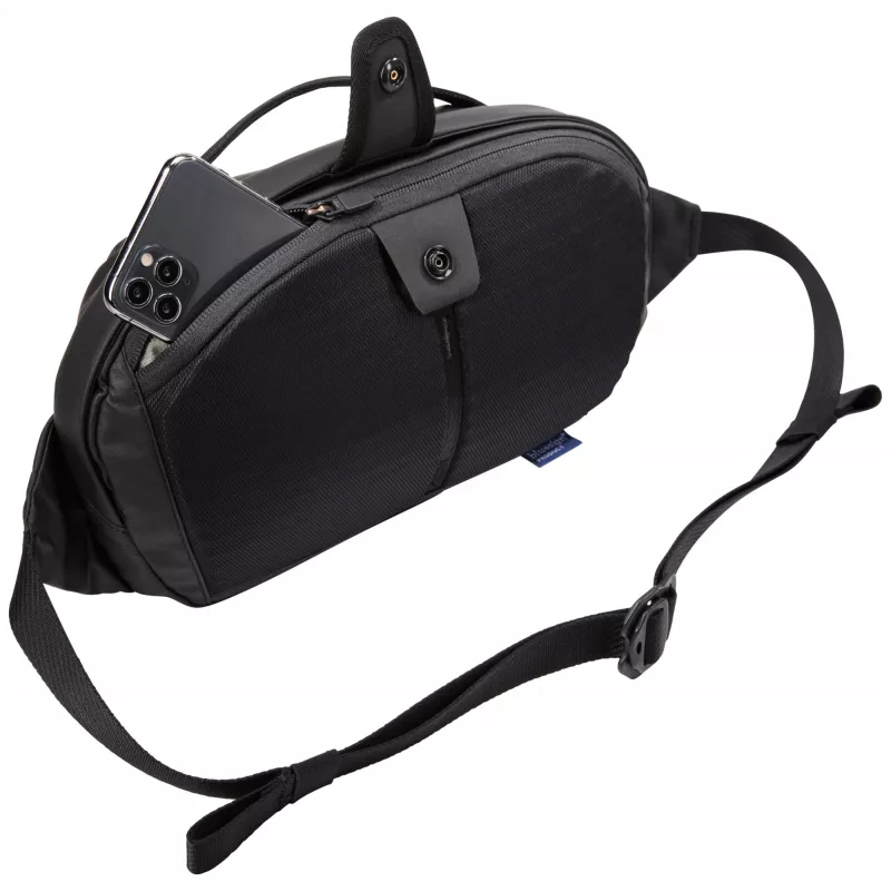 Thule Tact TACTWP05 Crossbody krepšys berniukams, juodas, poliesteris