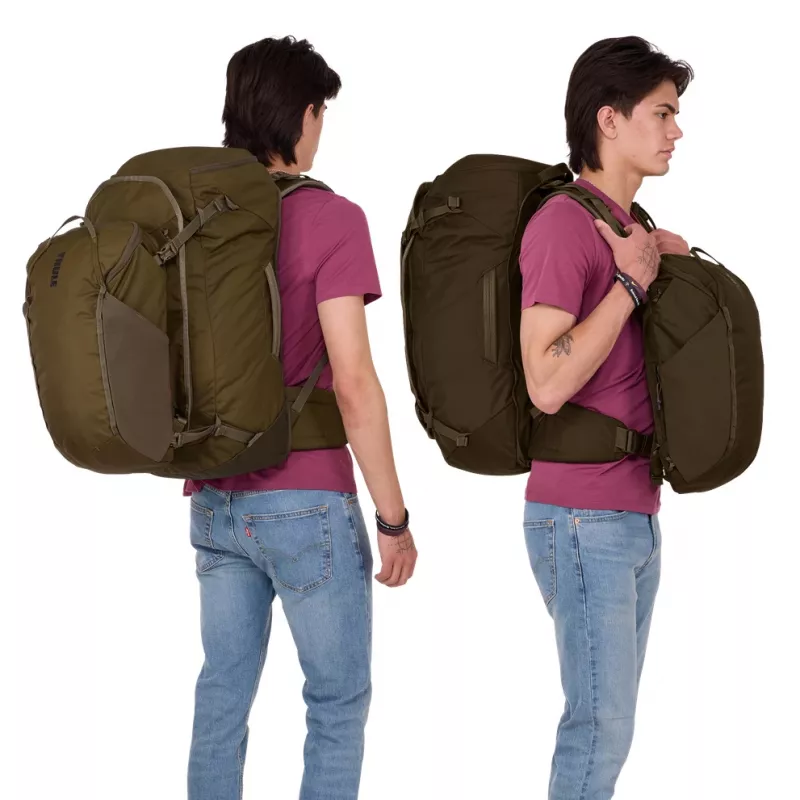 Thule TLPM270 Deep Khaki kelioninė kuprinė, poliesteris