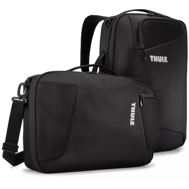Kuprinė Thule Accent Convertible 17L — juoda, 17 L talpa, transformuojama nešimo sistema