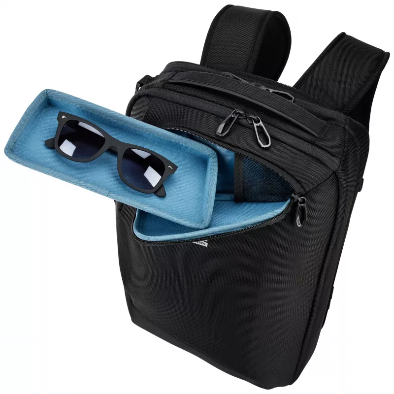 Kuprinė Thule Accent Convertible 17L — juoda, 17 L talpa, transformuojama nešimo sistema