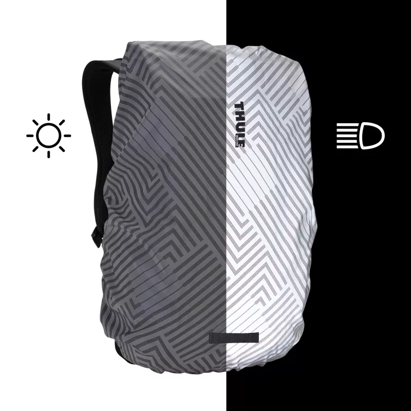Thule Paramount TPRC130 - Sidabrinis kuprinės lietaus dangtelis, nailonas, 30 L