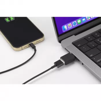 Kensington CA1010 USB-C į USB-A M/F adapteris, USB-C, USB-A, juodas