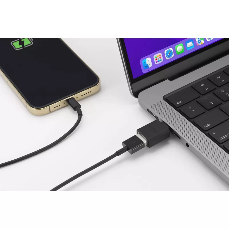 Kensington CA1010 USB-C į USB-A M/F adapteris, USB-C, USB-A, juodas
