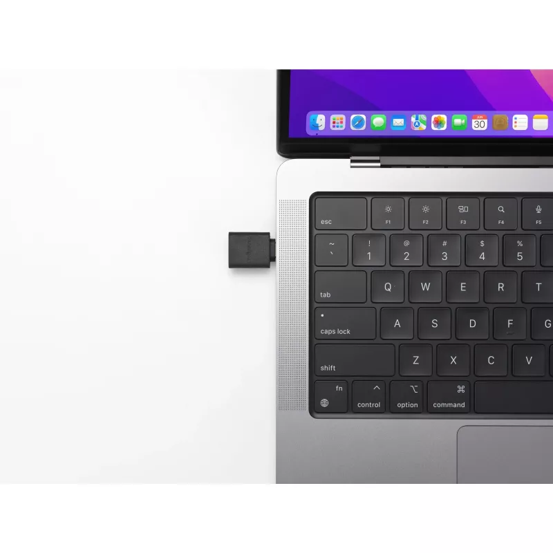 Kensington CA1010 USB-C į USB-A M/F adapteris, USB-C, USB-A, juodas