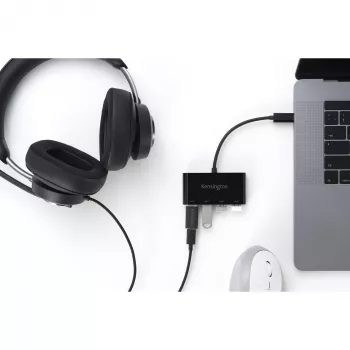Kensington CH1200 USB-C 10Gbps 4 prievadų USB centras