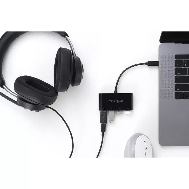 Kensington CH1200 USB-C 10Gbps 4 prievadų USB centras