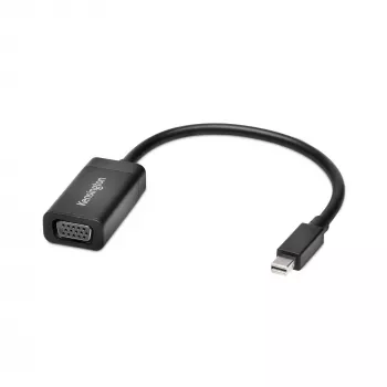 Kensington VM1000 Mini DisplayPort į VGA adapteris, 0.14 m, Mini DisplayPort 1.2, VGA, vyriškas, moteriškas, 1920 x 1080 pikselių