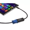 Kensington VM1000 Mini DisplayPort į VGA adapteris, 0.14 m, Mini DisplayPort 1.2, VGA, vyriškas, moteriškas, 1920 x 1080 pikselių