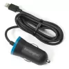 Kensington PowerBolt™ 2.4 Automobilinis įkroviklis – juodas, 1 m laidas, Lightning