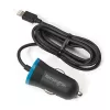 Kensington PowerBolt™ 2.4 Automobilinis įkroviklis – juodas, 1 m laidas, Lightning