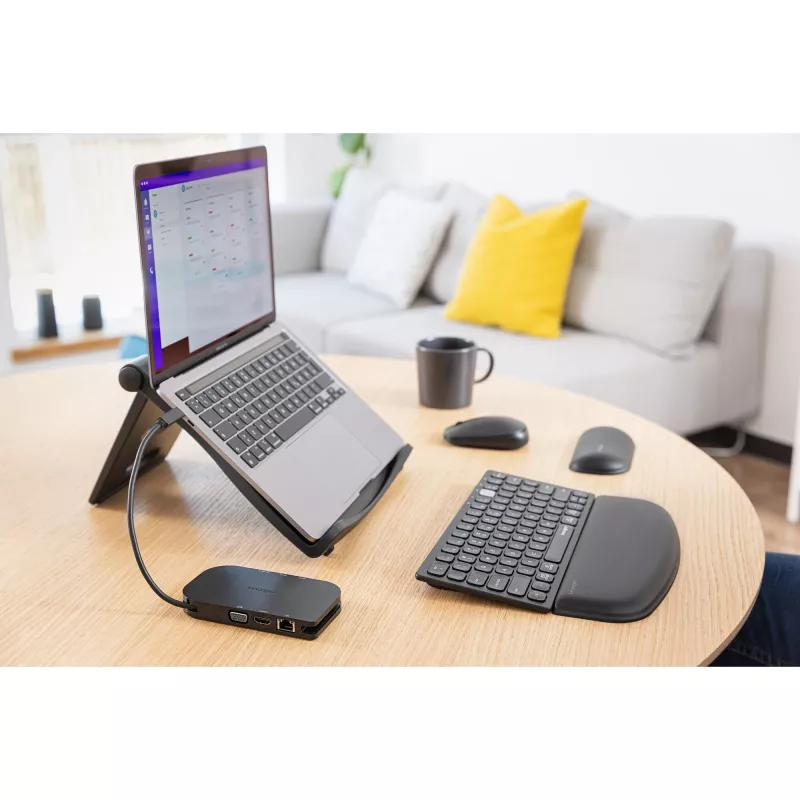 Kensington SmartFit Easy Riser nešiojamojo kompiuterio aušinimo stovas - juodas