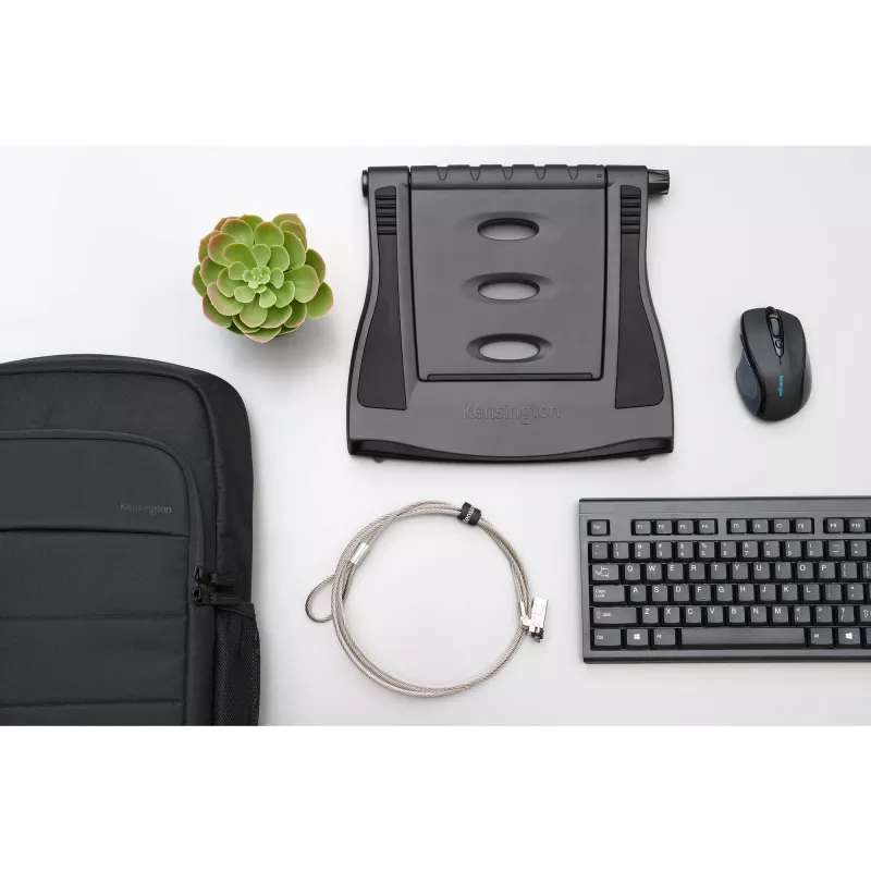 Kensington SmartFit Easy Riser nešiojamojo kompiuterio aušinimo stovas - juodas