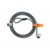 Kensington MicroSaver® Keyed Twin Laptop Lock, 2,2 m, apvalus raktas, plienas