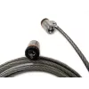 Kensington MicroSaver® Keyed Twin Laptop Lock, 2,2 m, apvalus raktas, plienas