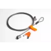 Kensington MicroSaver® Keyed Twin Laptop Lock, 2,2 m, apvalus raktas, plienas