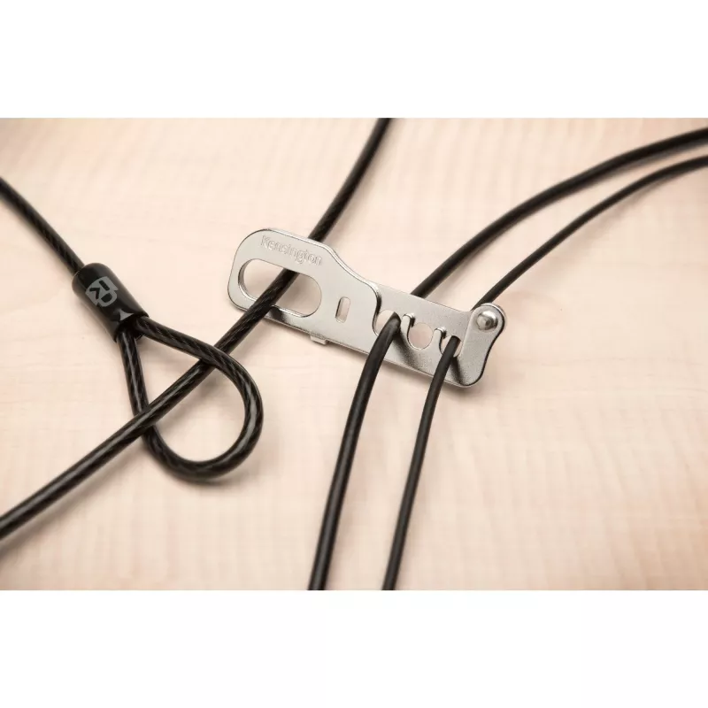 Kensington CableSaver stalinis laikiklis kabeliams, pilka, metalas, 30 g, 120 cm, 80 cm, 118 cm