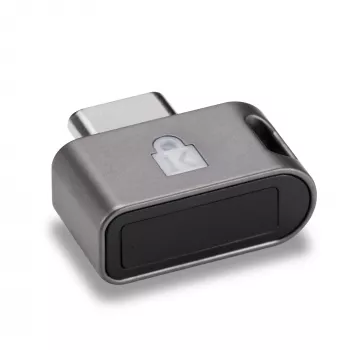 Kensington VeriMark Guard 2.1 USB-C pirštų atspaudų raktas – FIDO2, WebAuthn/CTAP2.1, FIDO U2F, kelių platformų