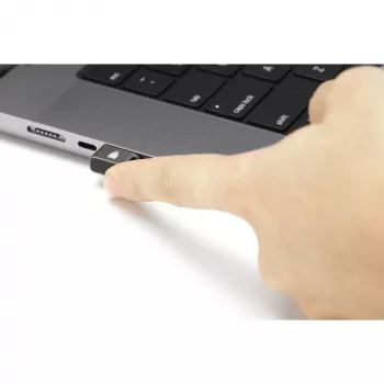 Kensington VeriMark Guard 2.1 USB-C pirštų atspaudų raktas – FIDO2, WebAuthn/CTAP2.1, FIDO U2F, kelių platformų