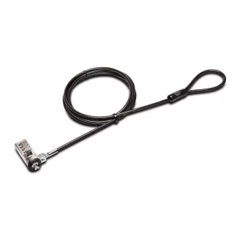 Kensington K67965WW kabelinė spyna juoda, nerūdijantis plienas