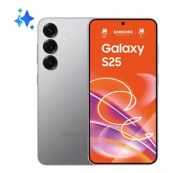 Samsung Galaxy S25 15,8 cm (6,2 colio) dviejų SIM kortelių Android 15 5G USB Type-C 12 GB 256 GB 4000 mAh sidabrinis