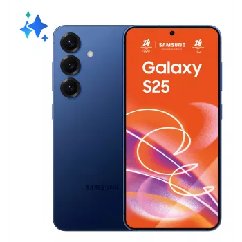 Samsung Galaxy S25 15,8 cm (6,2 colio) dviejų SIM kortelių Android 15 5G USB Type-C 12 GB 128 GB 4000 mAh tamsiai mėlyna
