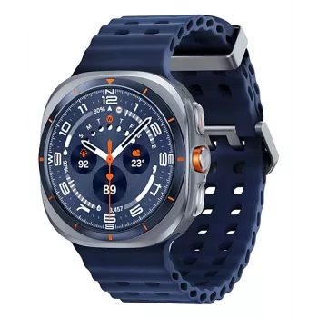 Samsung Galaxy Watch Ultra 47 mm titaninis išmanusis laikrodis su AMOLED ekranu, Wi-Fi, GPS, 4G, mėlynas
