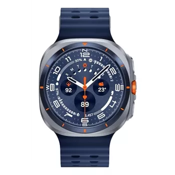 Samsung Galaxy Watch Ultra 47 mm titaninis išmanusis laikrodis su AMOLED ekranu, Wi-Fi, GPS, 4G, mėlynas
