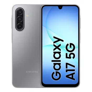Samsung Galaxy A17 5G 17 cm (6,7 col.) Dual SIM Android 15 USB Type-C 4 GB 128 GB 5000 mAh Pilka
