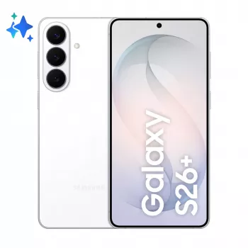 Samsung Galaxy S26+ 17 cm (6.7 colio) Dual SIM Android 16.0 5G USB Type-C 12 GB 512 GB 4900 mAh Baltas