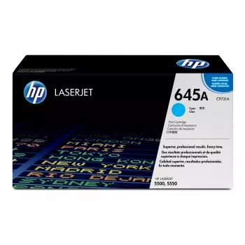 HP 645A žalsvai mėlyna originali lazerinė kasetė, 12000 puslapių