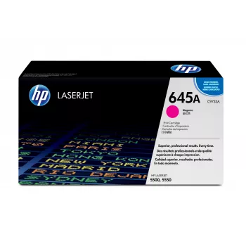 HP 645A originalus LaserJet toneris, rausvai raudonas, 12000 puslapių, 1 vnt.
