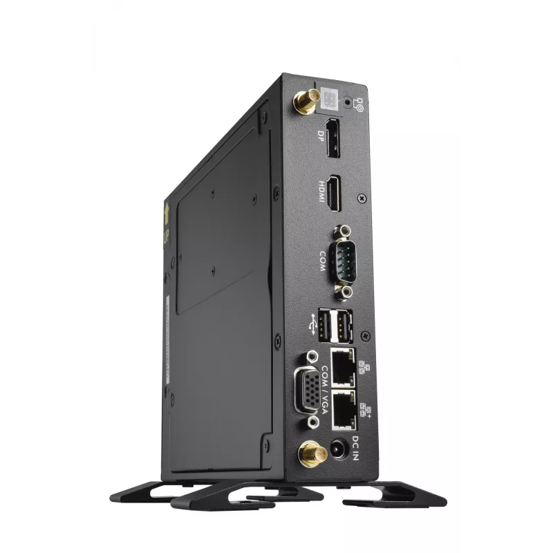 Shuttle XPC slim Barebone DS50U5, i5-1335U, 2x LAN (1x 2,5Gbit, 1x 1Gbit), 1xCOM, 1xHDMI, 1xDP, 1x VGA, beventiliu, 24/7 nuolatinis darbas