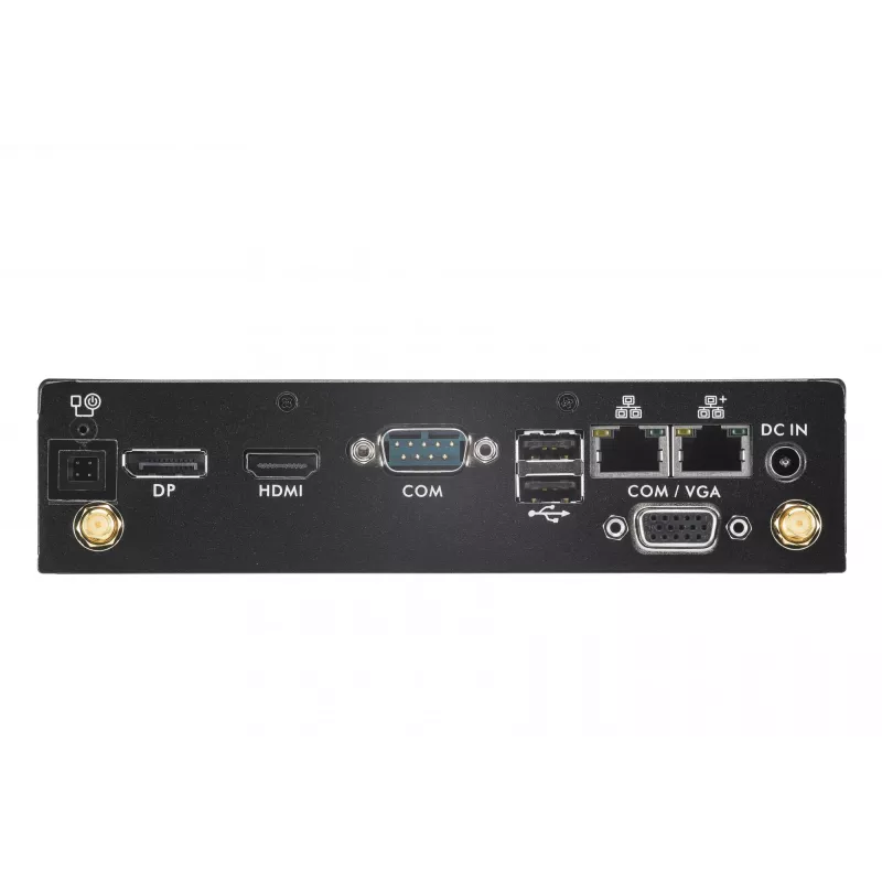 Shuttle XPC slim Barebone DS50U5, i5-1335U, 2x LAN (1x 2,5Gbit, 1x 1Gbit), 1xCOM, 1xHDMI, 1xDP, 1x VGA, beventiliu, 24/7 nuolatinis darbas