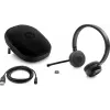 HP UC Wireless Duo ausinės, belaidės, biurui/skambučių centrui, 310 g, Juodos