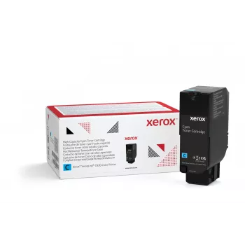 Originalus Xerox® VersaLink® C620 spalvotas didelės talpos žalsvai mėlynas (cyan) kasetė (12 000 puslapių) - 006R04625