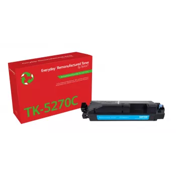 Everyday™ Cyan Perdirbtas Toneris Xerox, suderinamas su Kyocera TK-5270C, standartinė talpa