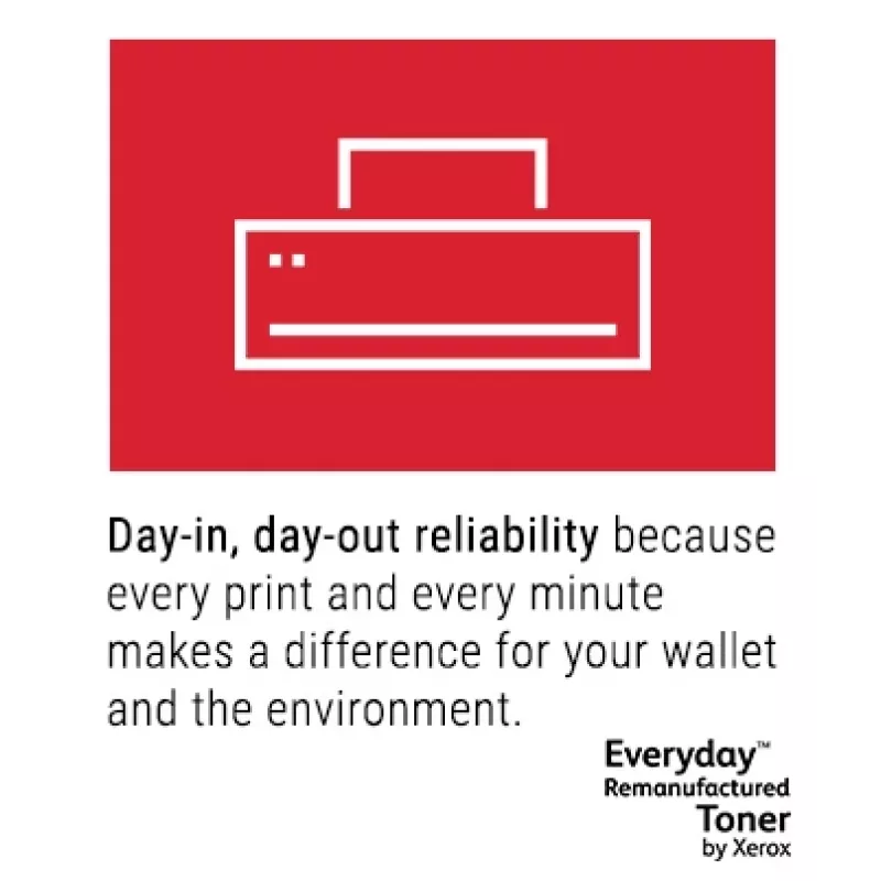 Everyday™ juodas perdirbtas toneris Xerox, suderinamas su Canon C-EXV55 (2182C002AA), standartinė talpa