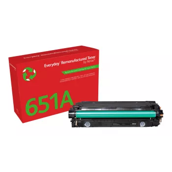 Xerox Everyday™ juodas perdirbtas toneris, suderinamas su HP 651A 650A 307A (CE340A/CE270A/CE740A), standartinės talpos