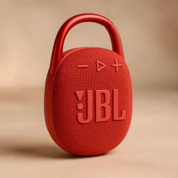 Nešiojamas garsiakalbis JBL Clip 5 raudonas