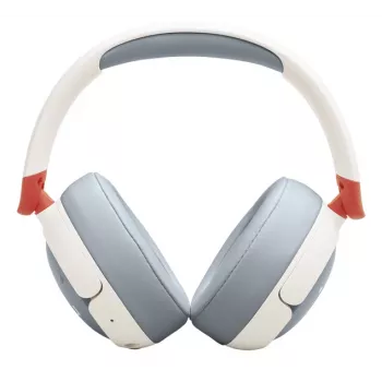 JBL Junior 470NC belaidės ausinės su triukšmo slopinimu, šviesiai pilka/balta