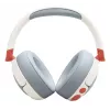 JBL Junior 470NC belaidės ausinės su triukšmo slopinimu, šviesiai pilka/balta