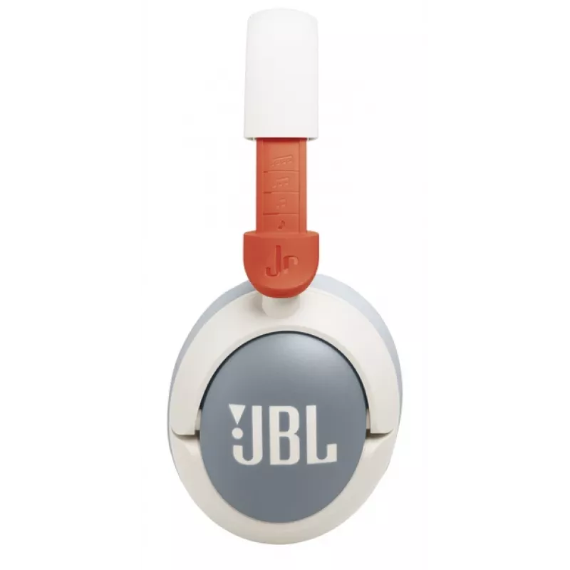 JBL Junior 470NC belaidės ausinės su triukšmo slopinimu, šviesiai pilka/balta