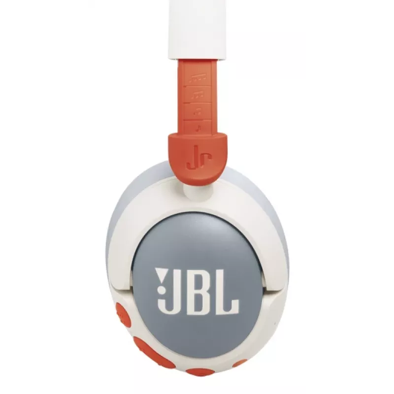 JBL Junior 470NC belaidės ausinės su triukšmo slopinimu, šviesiai pilka/balta