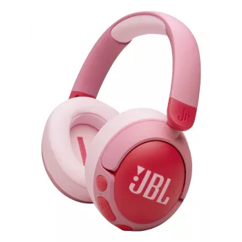 Ausinės JBL Junior 470NC belaidės, triukšmo slopinimas, USB Type-C, Bluetooth, rožinės