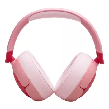 Ausinės JBL Junior 470NC belaidės, triukšmo slopinimas, USB Type-C, Bluetooth, rožinės