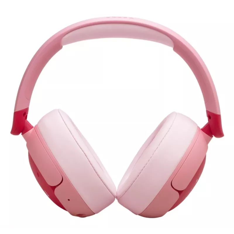 Ausinės JBL Junior 470NC belaidės, triukšmo slopinimas, USB Type-C, Bluetooth, rožinės