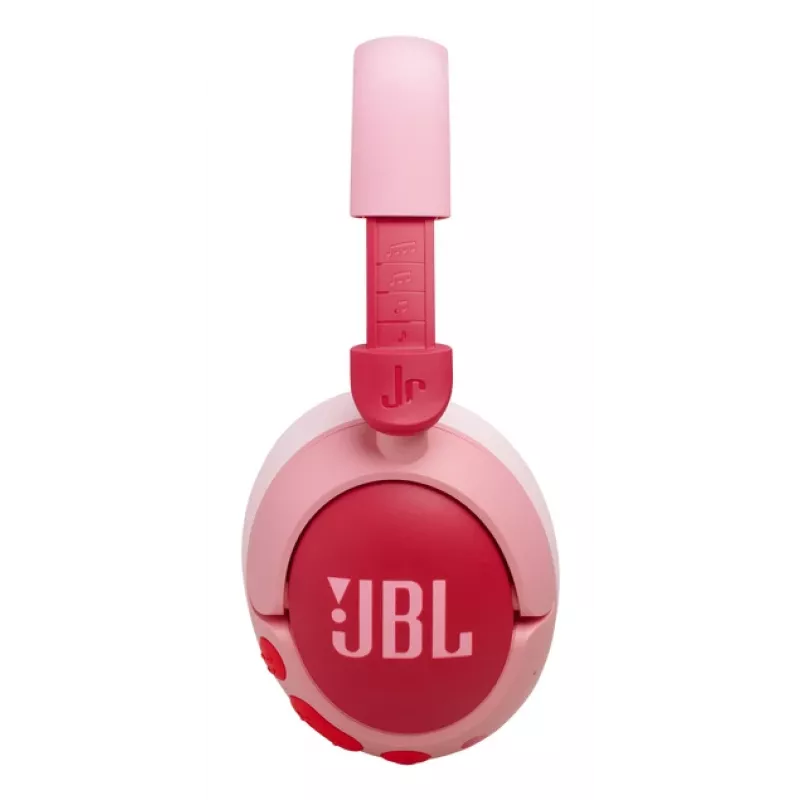 Ausinės JBL Junior 470NC belaidės, triukšmo slopinimas, USB Type-C, Bluetooth, rožinės
