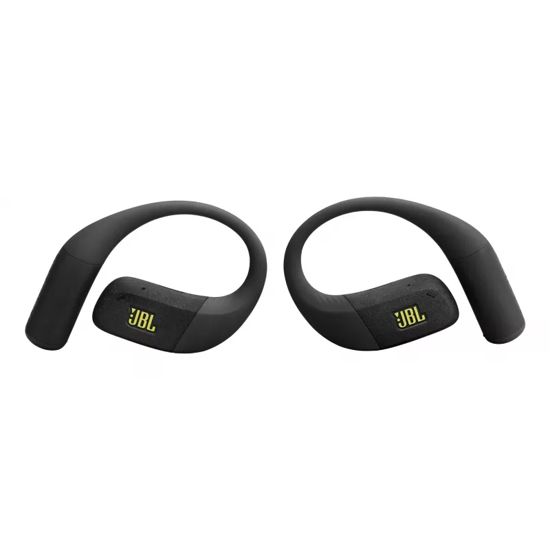 JBL Endurance Zone belaidės ausinės sportui, atviro tipo, Bluetooth, juodos su žaliomis detalėmis